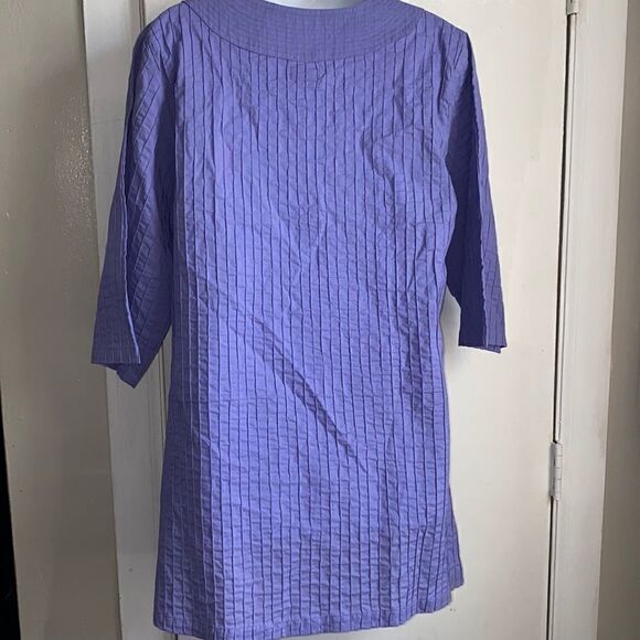 WATERSISTER DRY GOODS Lavender Nok Thai Tunic-M - Picture 5 of 8